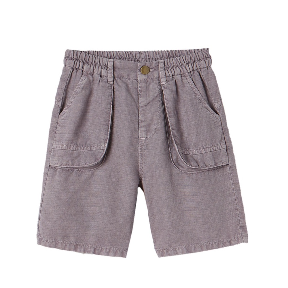 Zara Linen Cargo Shorts